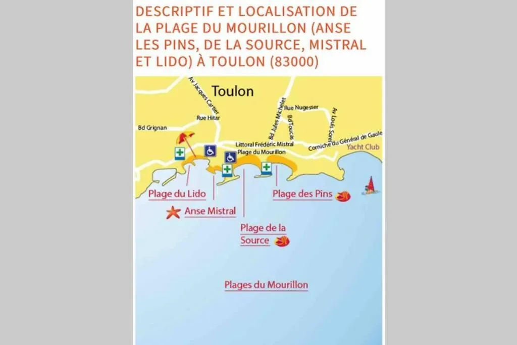 Studio Mansarde Gare De Toulon Et Place Liberte 0*,